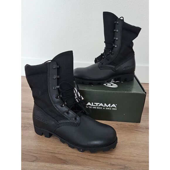 Altama Jungle PX 10.5 Black Combat Boots main image 4
